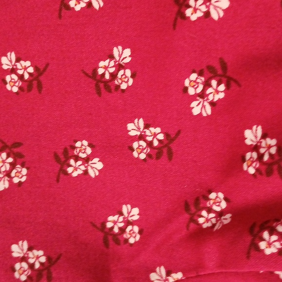 Draper James Floral Love Circle Dress Cabernet - Picture 6 of 8